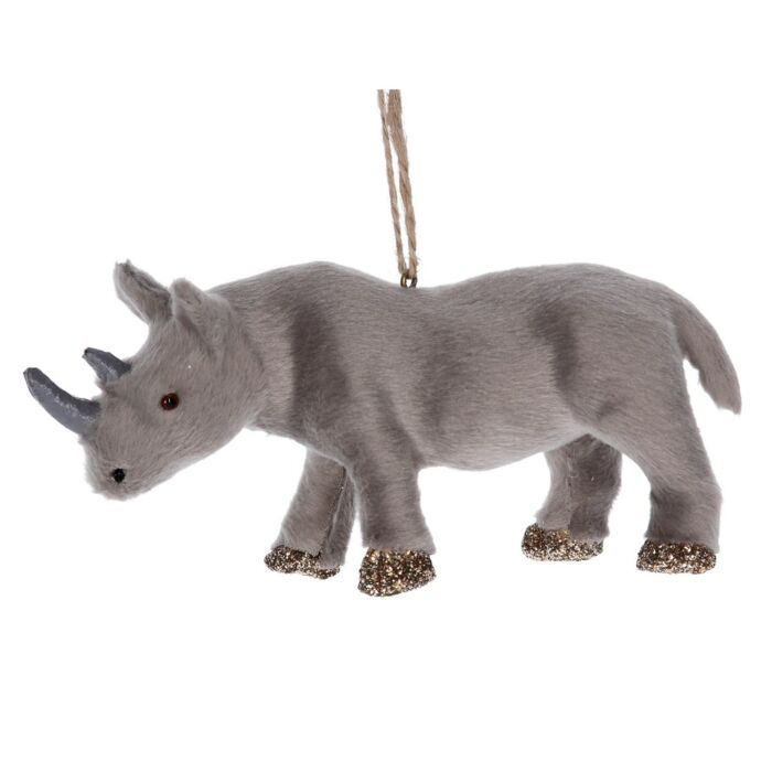 Gisela Graham Faux Fur Dec 14cm - Rhino